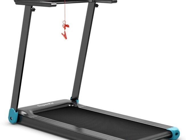Electric Treadmill Foldable 0.96-12 km/h LCD Display App Control