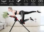 Foldable Abdominal Machine Trainer 4 Adjustable Resistance with LCD Screen