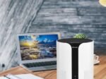 Powerful Silent Air Purifier CADR 150m3/h 21 x 21 x 28CM White