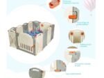 12pcs Baby Playpen Large Child Barrier Door