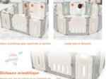 14 Piece Baby Playpen Large Child Barrier Door