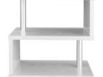 Coffee Table Side Tables with Integrated Magazine Rack 50 x 50 x 50cm