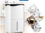Portable 50L/Day Dehumidifier with App and Wifi 5L Water Tank 60 ㎡