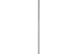 Professional Chrome Pole Dance Bar Adjustable Height