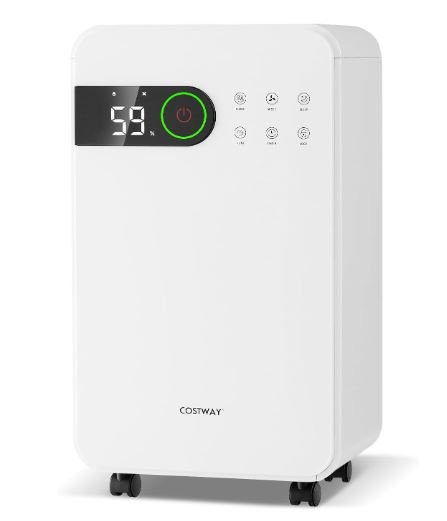 Portable Dehumidifier 15L/Day 2.3L Water Tank for Rooms up to 10-15㎡