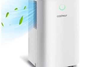 Dehumidifier 14L/Day 2L Water Tank 24H Timer 3 Modes 2 Speeds Automatic