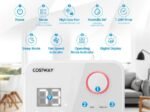 Portable Dehumidifier 15L/Day 15m2 with 2L Tank 24H Timer