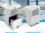 Portable Dehumidifier 15L/Day 15m2 with 2L Tank 24H Timer