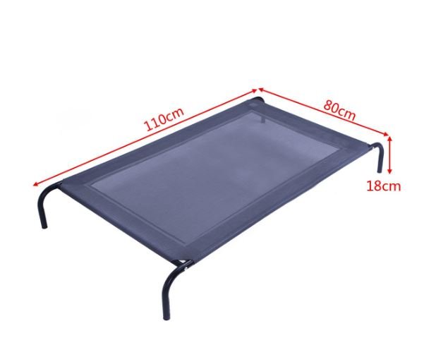 Elevated Dog Bed Puppy Cradle 110x80x18CM