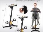 Foldable Pedal Exercise Bike Training and Coordination Full Body Workout