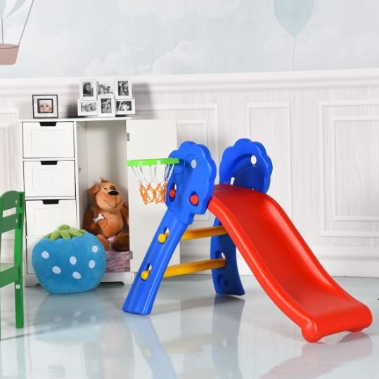 Flip Slide for Children 3-8 Years 108 x 68 x 71.5 CM Outdoors Indoors