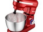 Food Processor Mixer 1300w 4.5L Stainless Steel Bowl 8 Adjustable Speeds
