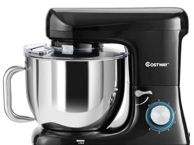 Food Processor Mixer 1400w 7L Stainless Steel Bowl 6 Adjustable Speeds