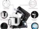 Food Processor Mixer 1400w 7L Stainless Steel Bowl 6 Adjustable Speeds