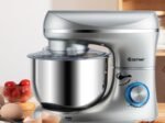 Food Processor 1300W 5.5L Steel Bowl 10 speed Control Multifunction