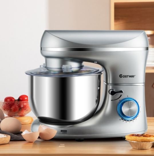 Food Processor 1300W 5.5L Steel Bowl 10 speed Control Multifunction