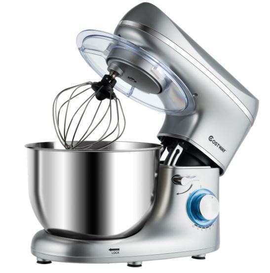 Food Processor 1300W 5.5L Steel Bowl 10 speed Control Multifunction