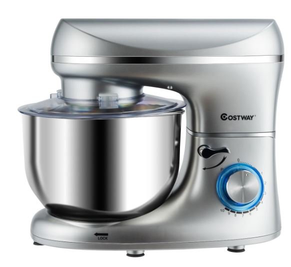 Food Processor 1300W 5.5L Steel Bowl 10 speed Control Multifunction