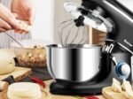 Food Processor Stand Mixer 1300w 5,5L Stainless Steel Bowl 10 Adjustable Speeds