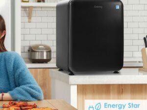 Mini Fridge 68L 220-240V Removable Shelves and Reversible Door