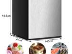 Mini Vertical Freezer Capacity 31.1 L Reversible Door in Stainless Steel