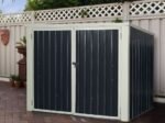 Garden Shed Outdoor Cabinet Tools Storage Galvanized Sheet Steel
