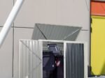 Garden Shed Outdoor Cabinet Tools Storage Galvanized Sheet Steel