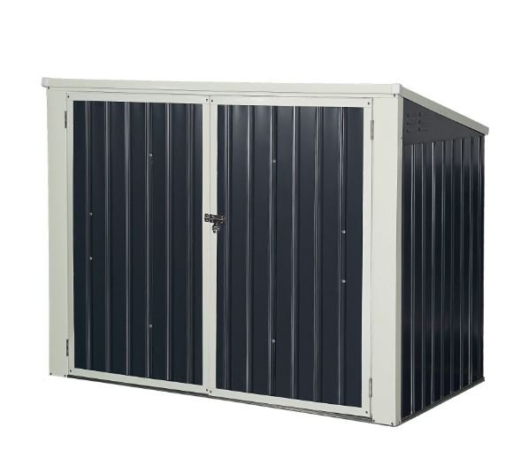 Garden Shed Outdoor Cabinet Tools Storage Galvanized Sheet Steel