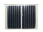 Garden Shed Outdoor Cabinet Tools Storage Galvanized Sheet Steel
