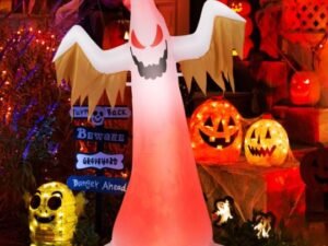 Inflatable Ghost Halloween Decoration LED Indoor & Outdoor 180cm