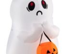Inflatable Halloween Ghost Decoration with LED Lights 120CM