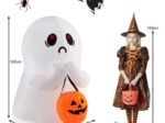 Inflatable Halloween Ghost Decoration with LED Lights 120CM