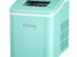 Ice Maker Machine 12KG/24H 9 Ice Cubes per 8 Min 1.6L Tank Self-Cleaning