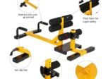 3-in-1 Multi Squat Macine Gym for Legs, Arms and Abs 6 Position Adjustable Height