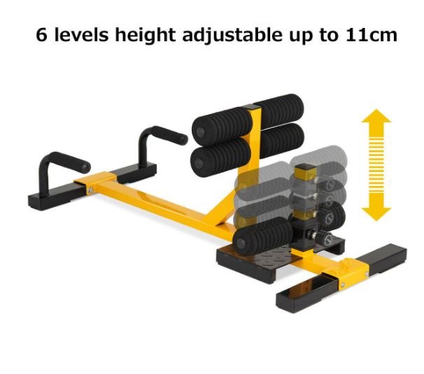 3-in-1 Multi Squat Macine Gym for Legs, Arms and Abs 6 Position Adjustable Height