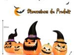 Halloween Inflatable Pumpkins Set Decoration with Built-in LED Lights