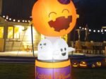 Inflatable Halloween Ghosts Traveling Pumpkin LED Lights 180cm