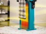 Electric Radiator Oil Space Heater 1500W 3 Heats Adjustable Towel Racks Double Protection