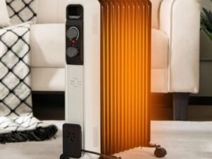 Oil Electric Radiator Space Heater 2000W 3 Power 9 Elements Double Protection