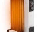 Oil Electric Radiator Space Heater 2000W 3 Power 9 Elements Double Protection