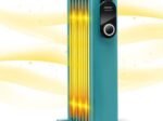 Electric Radiator Oil Space Heater 1500W 3 Heats Adjustable Towel Racks Double Protection