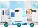 Portable Dehumidifier 15L/Day 2.3L Water Tank for Rooms up to 10-15㎡