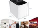 Countertop Ice Cube Maker Machine Self-Cleaning 2 Sizes Cubes