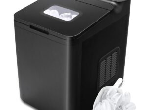 Ice Maker Machine 15 kg/Day 9 Ice Cubes/6 Minute Automatic Cleaning Ice Cubes in 2 sizes