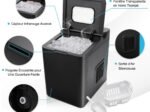 Ice Maker Machine 15 kg/Day 9 Ice Cubes/6 Minute Automatic Cleaning Ice Cubes in 2 sizes