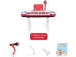 Electronic Piano Keyboard for Children 37 Keys Portable Rhythm Light Red