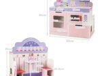 Children's Kitchen Wooden Educational Cooker Rotary Knobs Sound Effect