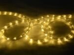LED Light Tube 30m Lights Cord 1080 Bulbs 230V Warm White