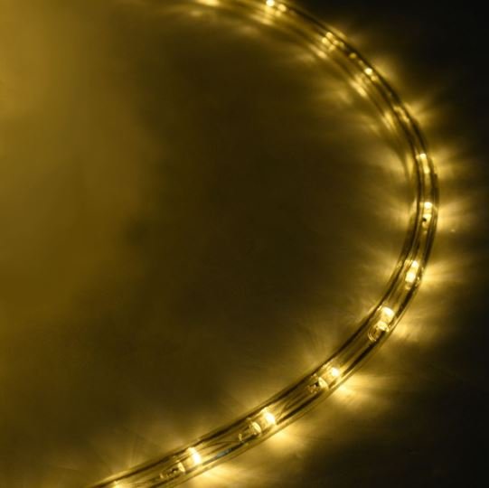 LED Light Tube 30m Lights Cord 1080 Bulbs 230V Warm White