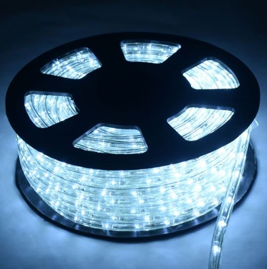 Led Strip 30M Bright Flexible 360 ​​LEDs Power 55W Voltage 220V